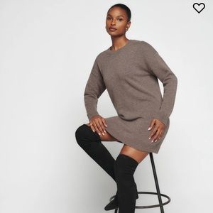 Reformation Henrietta cashmere dress (small)